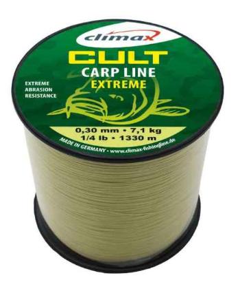 Silon Climax - CULT Carp Line Extreme Mattolive Priemer: 0,35mm/9,1kg/910m