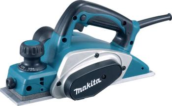 Makita  elektrický hoblík  Širka hobľovania: 82 mm 620 W   Hĺbka drážky: 9 mm