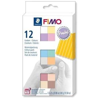 Fimo soft sada 12 farieb Pastel (4007817053423)