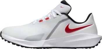 Nike Infinity G '24 Unisex White/University Red/Pure Platinum/Black 45 Pánske golfové topánky