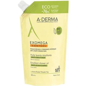 A-DERMA Exomega Control Zvláčňujúci sprchový olej – Recyklovateľná ECO náhradná náplň 500 ml (3282770388701)