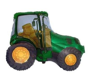 Balón fólia 60 cm Traktor zelený - GoDan
