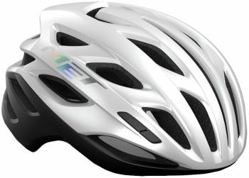 MET Estro MIPS White Holographic/Matt Glossy S (52-56 cm)