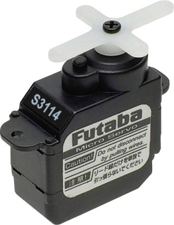 Futaba micro servo S3114 analógové servo Materiál prevodovky: plast Zásuvný systém: Futaba