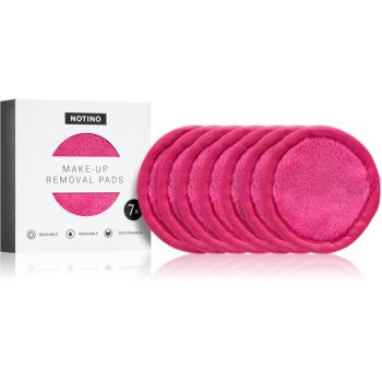 Notino Spa Collection Make-up removal pads odličovacie tampóny z mikrovlákna odtieň Pink 7 ks