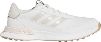 Adidas S2G Spikeless 24 White/Wonder Quartz/Aluminium 38 Dámske golfové topánky