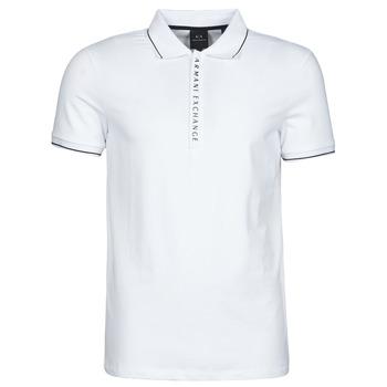 Armani Exchange  Polokošele s krátkym rukávom 8NZF71-ZJH2Z  Biela