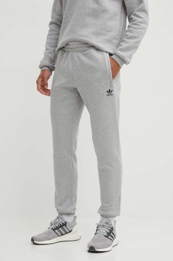 Tepláky adidas Originals šedá farba, melanžové, IY7359