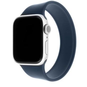 FIXED Elastic Silicone Strap pre Apple Watch 42/44/45/Ultra 49mm veľkosť XL modrý (FIXESST-434-XL-BL)