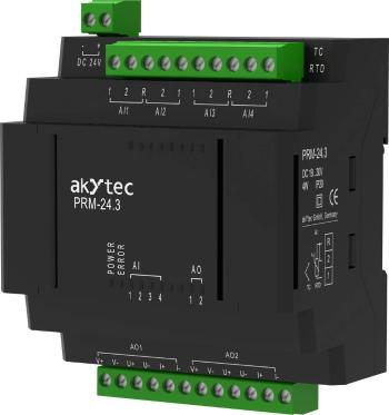 akYtec PRM-24.3 37C064 PLC rozširujúci modul 24 V/DC