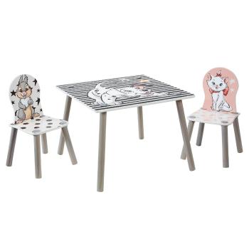 Detský stôl s stoličkami - Disney hrdinovia  fun