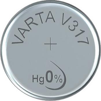 Varta SILVER Coin V317/SR62 NaBli 1 gombíková batéria  317 oxid striebra 10.5 mAh 1.55 V 1 ks