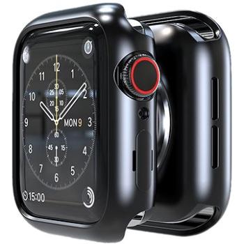AlzaGuard Matte TPU HalfCase pre Apple Watch 44 mm čierne (AGD-WCH0004B)