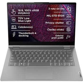 Lenovo ThinkBook 14s Yoga G3 IRU Mineral Grey + aktivní stylus Lenovo (21JG003SCK)