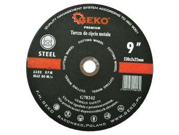 Kotouč řezný na kov/ocel INOX, 230x2mm