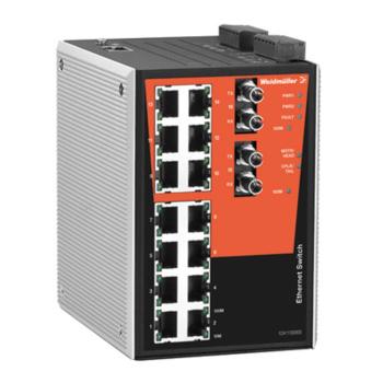 Weidmüller IE-SW-PL16M-14TX-2ST priemyselný ethernetový switch