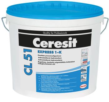 CERESIT CL 51 EXPRESS 1 K - Jednozložková hydroizolačná hmota 5 kg