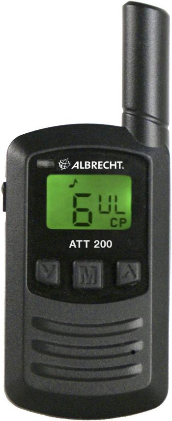 Albrecht ATT 200 29945 PMR rádiostanica/vysielačka