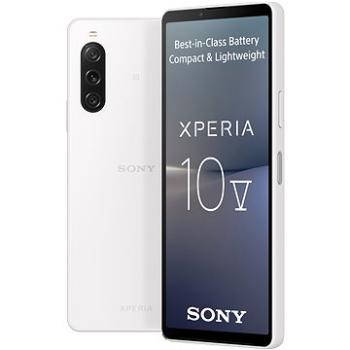 Sony Xperia 10 V 5G 6 GB/128 GB biely (XQDC54C0W.EUK) + ZDARMA Bezdrôtové slúchadlá Sony Bluetooth WH-CH520, čierne