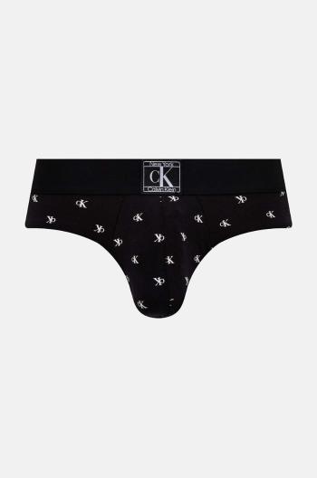 Slipy Calvin Klein Underwear pánske, čierna farba, 000NB4114A