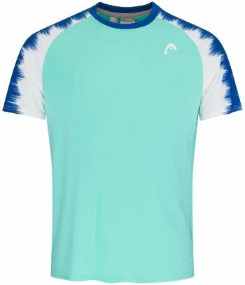 Head Topspin T-Shirt Men Turquiose/Print Vision M