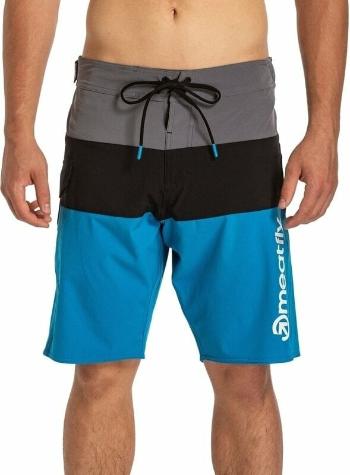 Meatfly Mitch Boardshorts 21'' Blue Stripes M