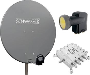 Schwaiger SPI9961SET5 satelit bez prijímača Počet účastníkov: 8 80 cm