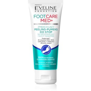 Eveline Cosmetics Foot Care Med jemný hydratačný peeling na nohy 100 ml