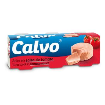 CALVO Tuniak v paradajkovej omáčke 3 x 80 g