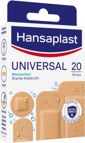 Hansaplast Universal Water resistant vodeodolná náplasť 20 ks