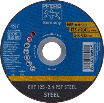 PFERD PSF STEEL 61719026 rezný kotúč rovný  125 mm 22.23 mm 25 ks