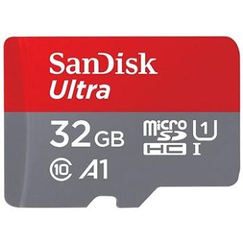 SanDisk microSDHC Ultra 32 GB + SD adaptér (SDSQUA4-032G-GN6MA)