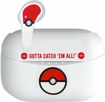 OTL Technologies Pokémon Poké ball White Slúchadlá pre deti