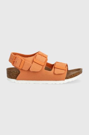 Detské sandále Birkenstock oranžová farba