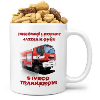 Hrnček IVECO Trakker (Náplň hrnčeka: Zmes slaných orieškov)