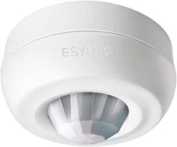 ESYLUX EB10430909 na omietku stropné detektor pohybu 360 °  biela IP40
