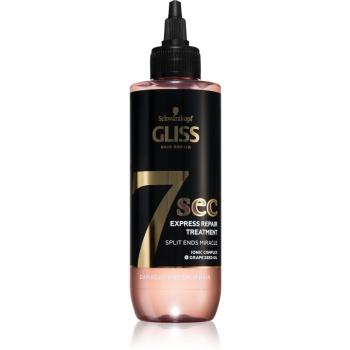 Schwarzkopf Gliss 7 sec regeneračná starostlivosť pre veľmi poškodené vlasy a rozštiepené končeky 200 ml