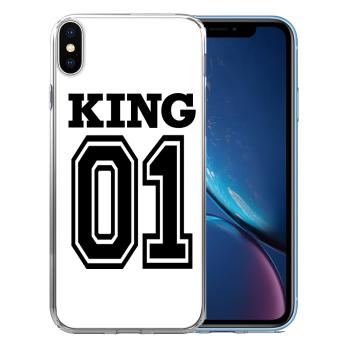 MY ART ochranný obal Apple iPhone X / XS KING (029)