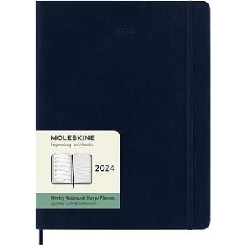 Moleskine 2024 XL, mäkké dosky, modrý (DSB2012WN4Y24)