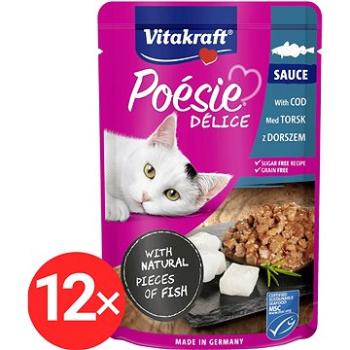 Vitakraft Cat mokré krmivo Poésie Délice treska 12× 85 g (KRMK0365ss)