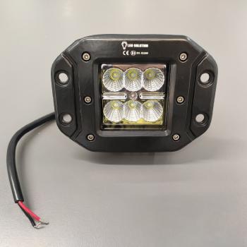 LED Solution LED pracovné svetlo 18W 10-30V vstavané - vzorka VYP190