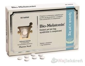 Bio-Melatonin 1 mg tbl spánok a jet leg 60 ks