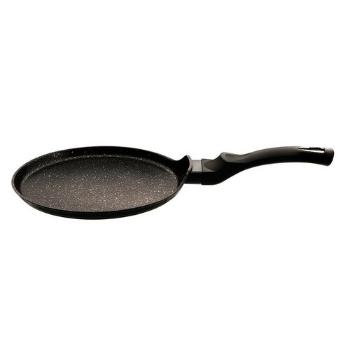 Berlinger Haus Panvica na palacinky s mramorovým povrchom Black Silver Collection, 25 cm