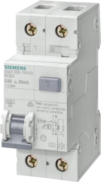 Siemens 5SU1356-7KK13 prúdový chránič    1-pólový 13 A 0.03 A 230 V