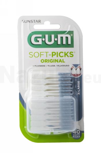 GUM Soft Picks medzizubné kefky EXTRA LARGE 40 ks
