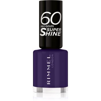 Rimmel 60 Seconds Super Shine lak na nechty odtieň 720 Sea In The Dark 8 ml