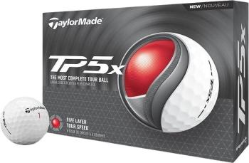 TaylorMade TP5x White Golfové lopty