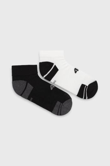 Ponožky 4F (2-pak) pánske, čierna farba