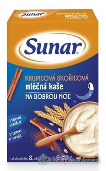 Sunar KRUPICOVÁ ŠKORICOVÁ mliečna kaša DOBRÚ NOC 225g