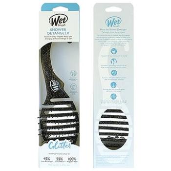 WET BRUSH Shower Detangler Glitter Black (736658581119)